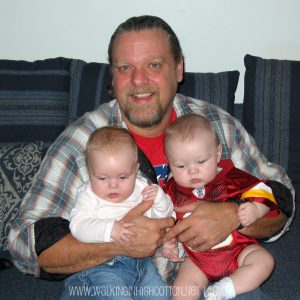 dad with ruby and ethan 2005 (picnik) dad with ruby and ethan 2005 picnik