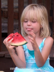 ruby eating watermelon june 2010 (picnik) ruby eating watermelon june 2010 picnik