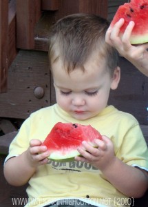 waylon eating watermelon june 2010 (picnik) waylon eating watermelon june 2010 picnik