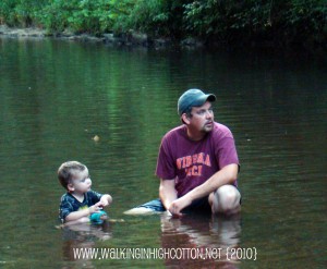 mike & waylon in river july 2010 mike waylon in river july 2010