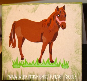 horse card (picnik) (text) horse card picnik text