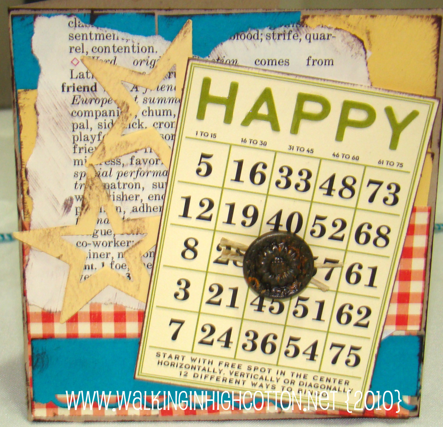 happy vintage card (picnik) (text) happy vintage card picnik