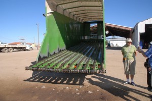 Cotton Hauler cotton hauler empty