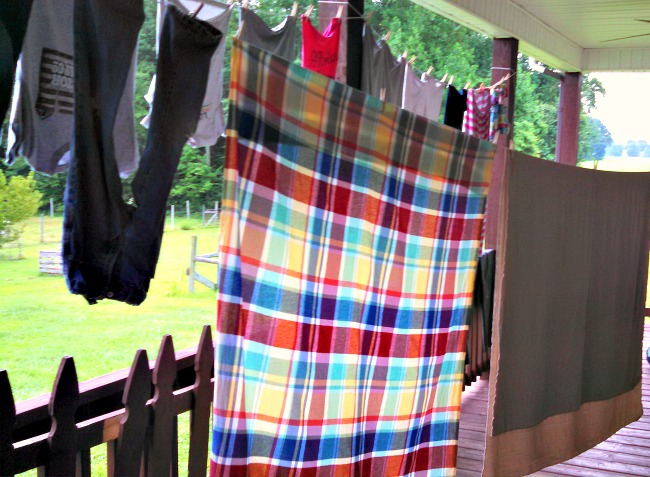 Thoughts of the End of Summer...the Daily Farm Adventures {62} 7 summer laundry