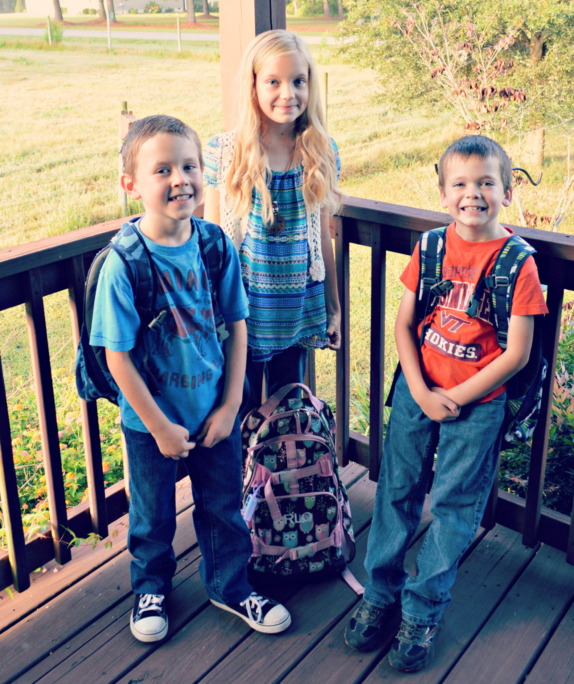 Another First Day of School 11 the crew cornered filtered
