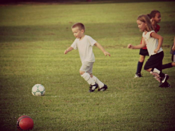 first soccer e
