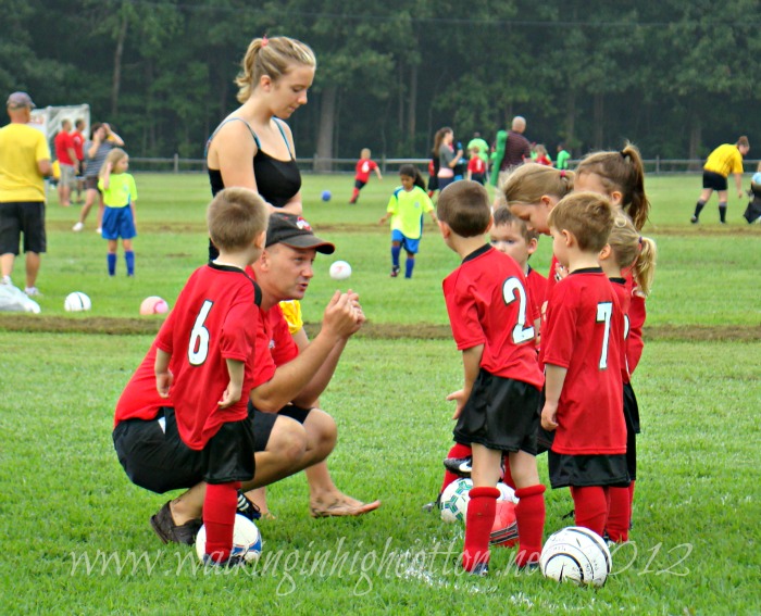 first soccer game 3