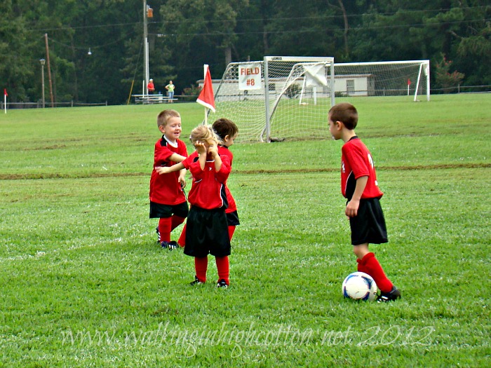 first soccer game 2