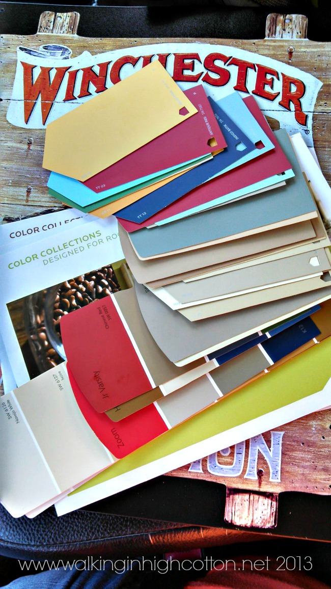 I expected a lot of options--I didn't expect to be completely overwhelmed by the 27,000 variations of light-brown!