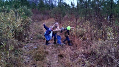 christmas tree hunting