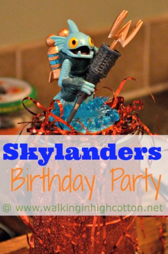 Simple, Homemade, and #Frugal #Skylanders Birthday Part @ www.walkinginhighcotton.net
