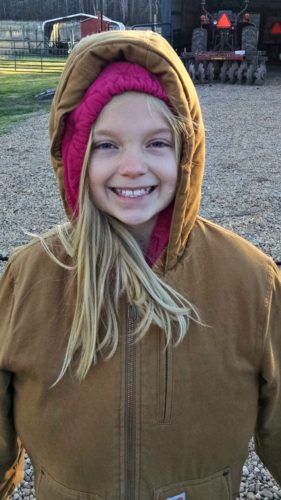 Farm girls are brave...digging dogs and biting mice...the Daily Farm Adventures at Walking in High Cotton