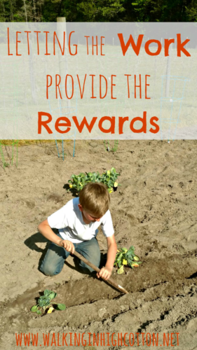 Natural Consequences AND Natural Rewards for Self-Motivated Children via Walking in High Cotton