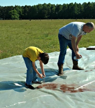 chicken hoop house cover