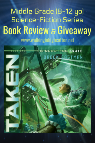 Quest for Truth sci-fi series for middle graders by Brock Eastman--A Review and Giveaway! via Walking in High Cotton