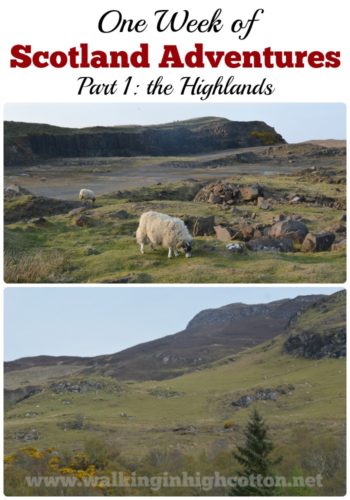 A recap of our adventures in the Scottish Highlands in April. via Walking in High Cotton