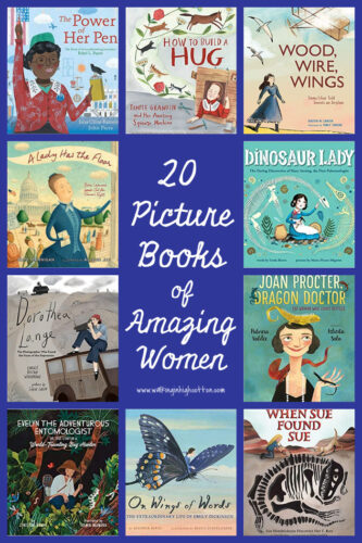20 picture books of amazing women in history and science via Walking in High Cotton.