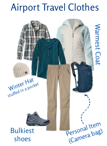 Spring in Norway--Airport Outfit!