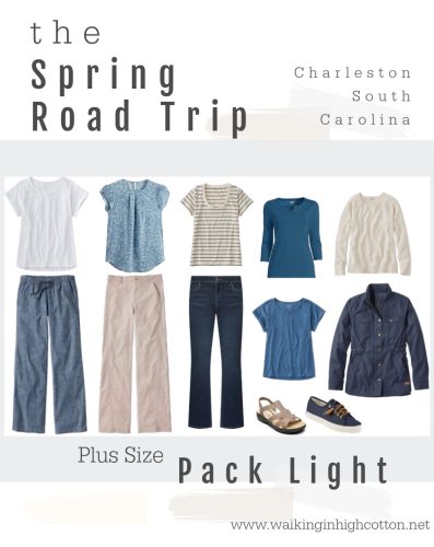 Packing Light for a Spring Road Trip to Charleston, SC