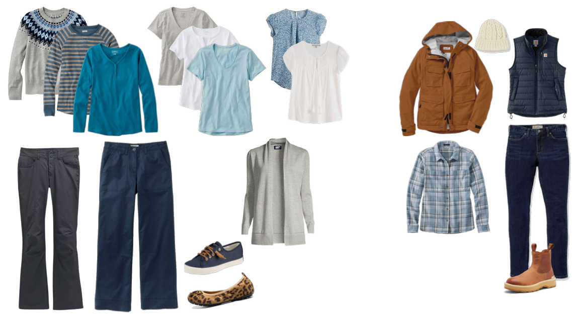 Spring Travel Carry On Adventures in Blue and Gray 9 Carry on travel. Spring in blues and grays. Travel Capsule for everyday adventures. Walking in High Cotton.